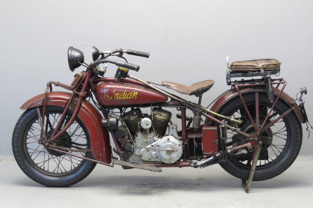 Indian 1929 101 Scout 750cc 2 cyl sv 2607 - Yesterdays