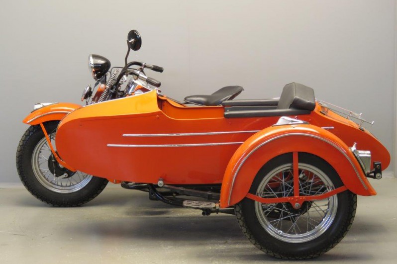 Harley Davidson 1946 U 1200cc 2 cyl sv 2806 - Yesterdays