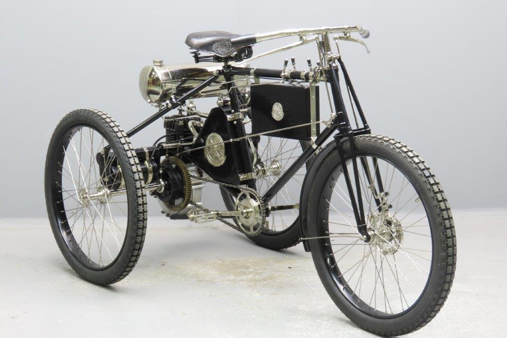 De Dion-Bouton 1899 2 ¾ HP 326 cc AIV tricycle 2903 - Yesterdays