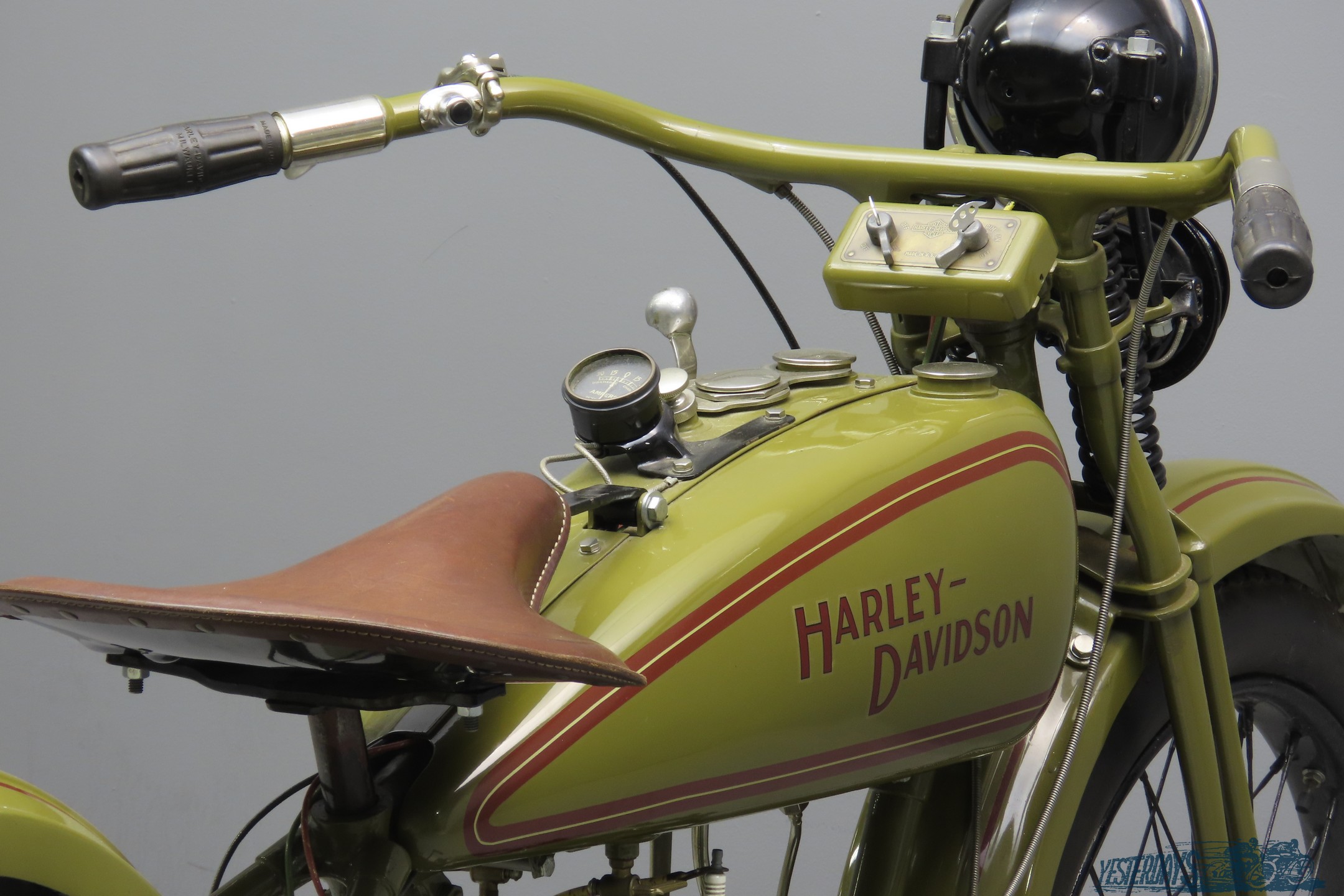 Harley Davidson 1928 Model B 350cc 1 Cyl Sv 3007 Yesterdays