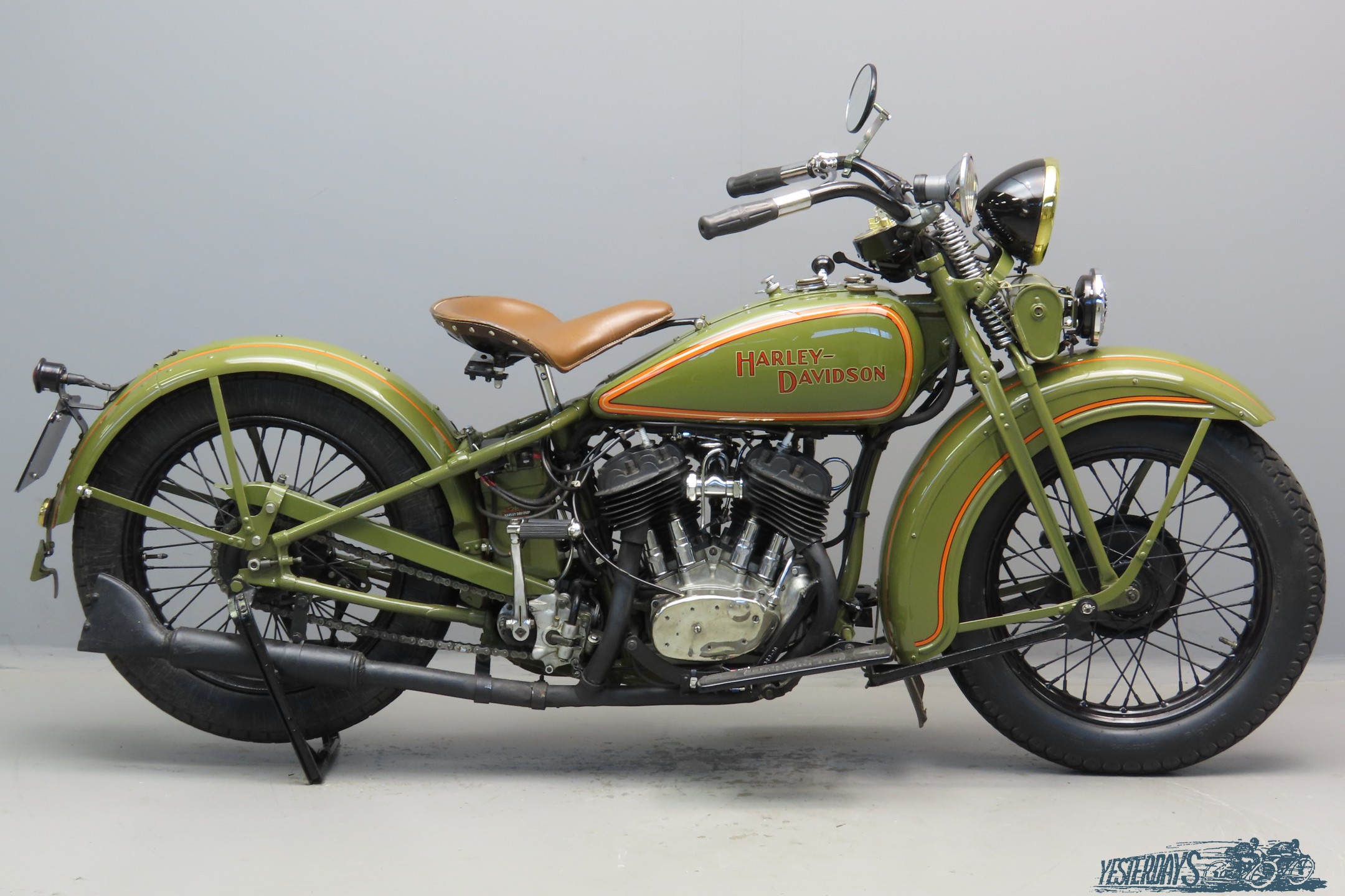 Harley Davidson 1932 32r 742cc 2 Cyl Sv 3109 Yesterdays