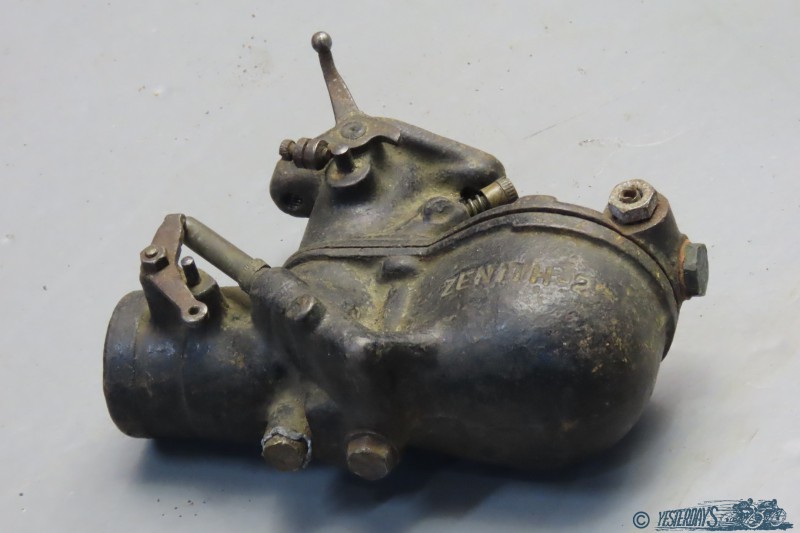 Zenith updraught brass carburettor (2)